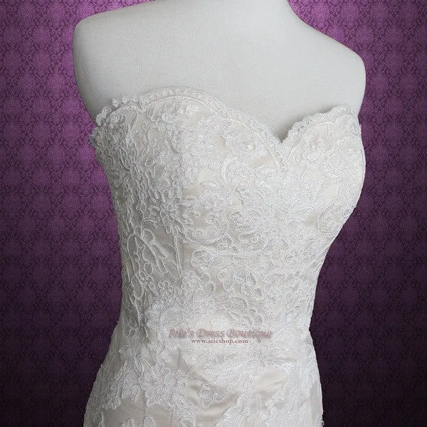 Ready to Wear Lace Mermaid Wedding Dress