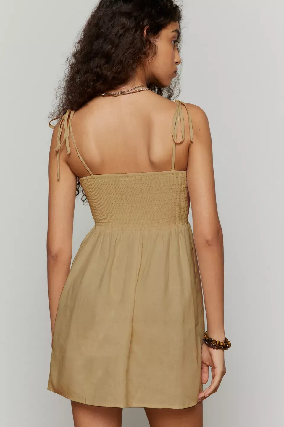 RUCHED BANDEAU DRESS