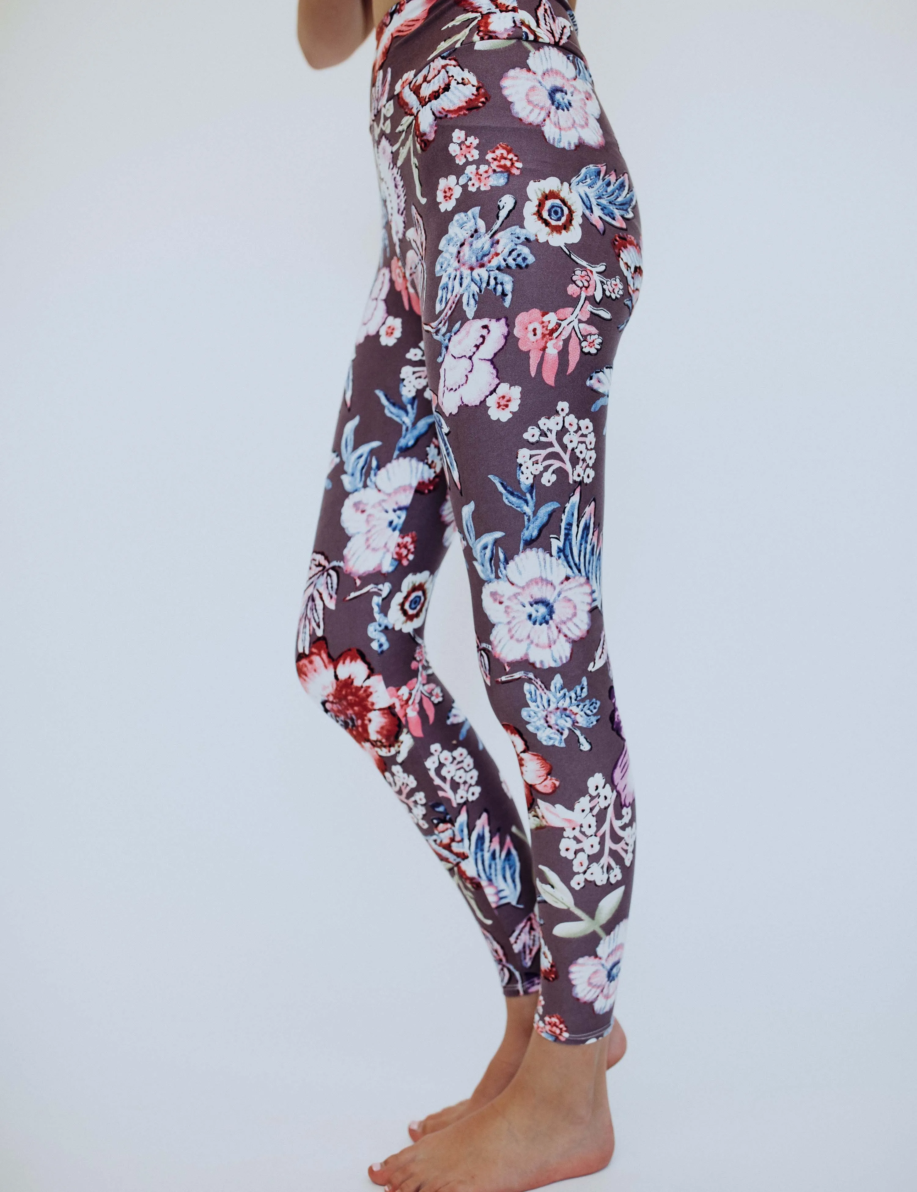 SA Exclusive Little Girl Flourishing Blooms Leggings