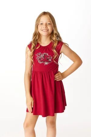 SE Girls Fit and Flare Dress