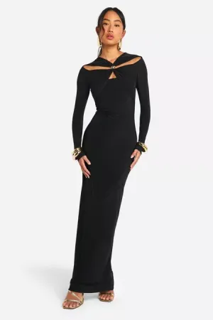 Vivienne Modern Cut-Out Maxi Dress