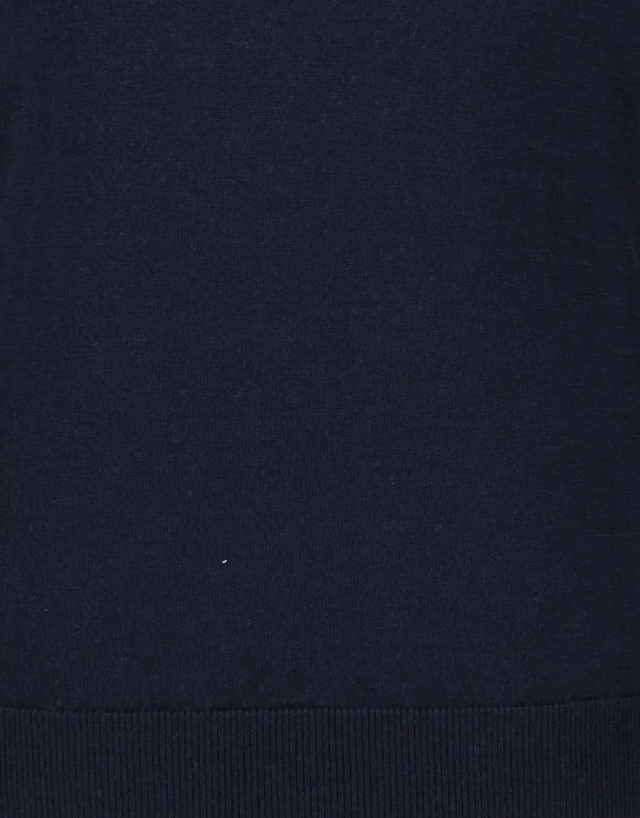 Wanaka Navy Roll Neck Jersey