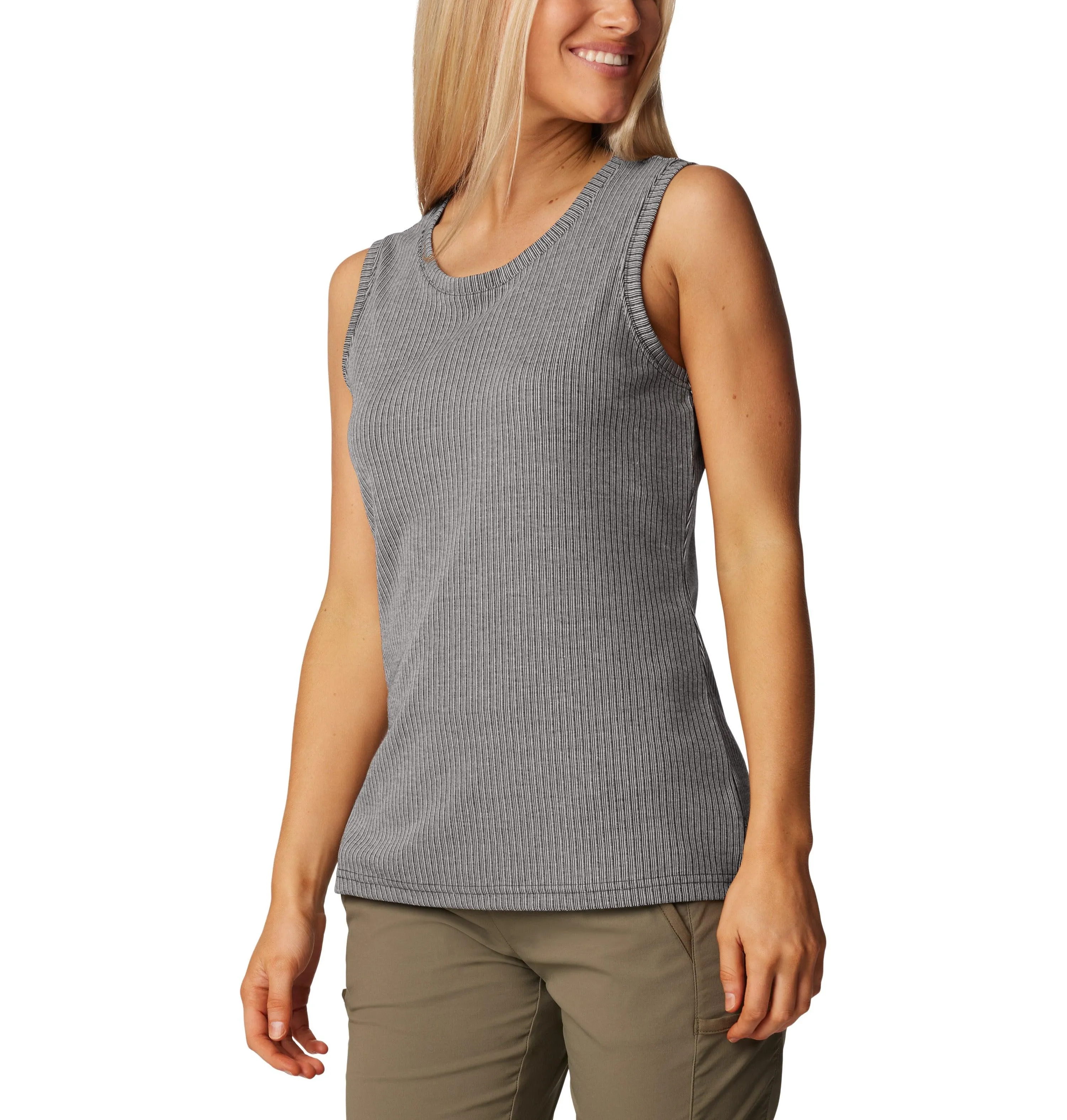 WOMEN'S CRYSTAL PINE TANK - BLACK